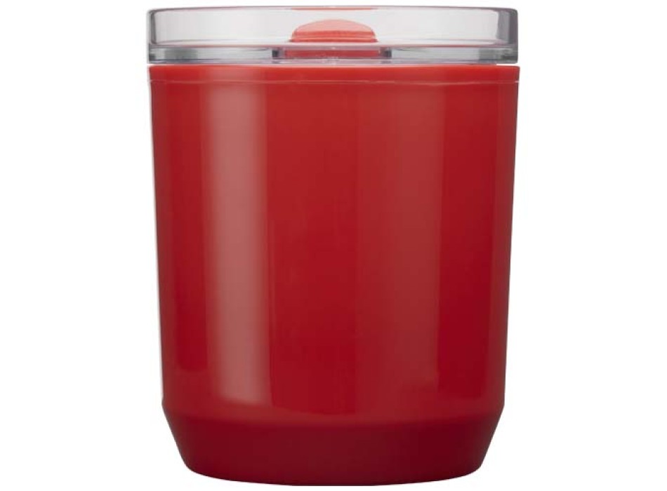 Bicchiere a doppia parete in plastica riciclata da 180 ml Hudson