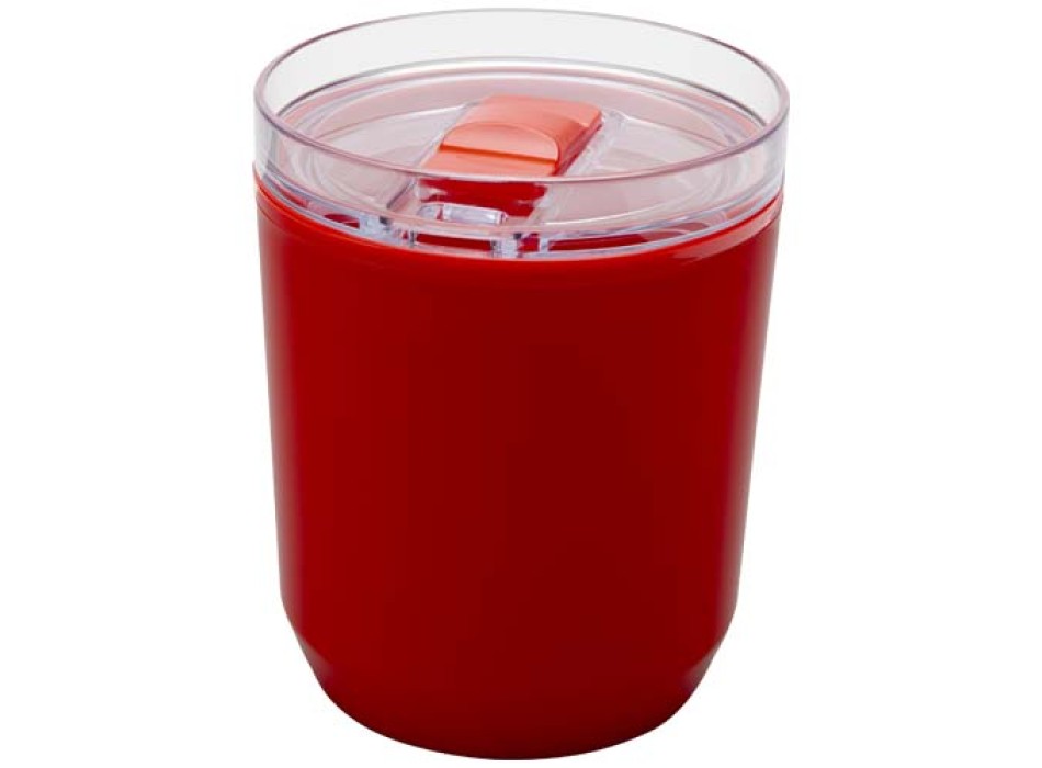 Bicchiere a doppia parete in plastica riciclata da 180 ml Hudson