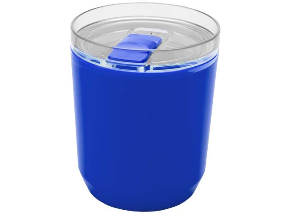 Bicchiere a doppia parete in plastica riciclata da 180 ml Hudson