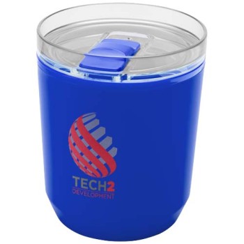 Bicchiere a doppia parete in plastica riciclata da 180 ml Hudson