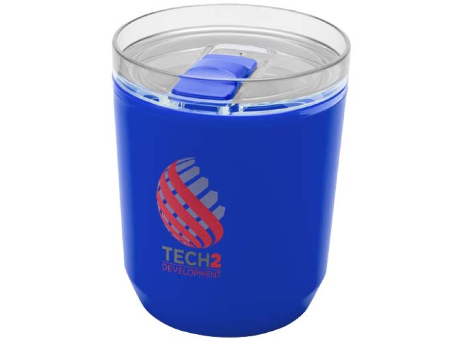 Bicchiere a doppia parete in plastica riciclata da 180 ml Hudson