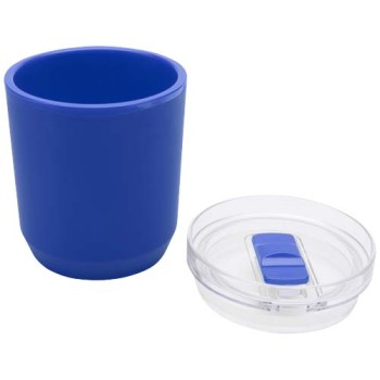 Bicchiere a doppia parete in plastica riciclata da 180 ml Hudson