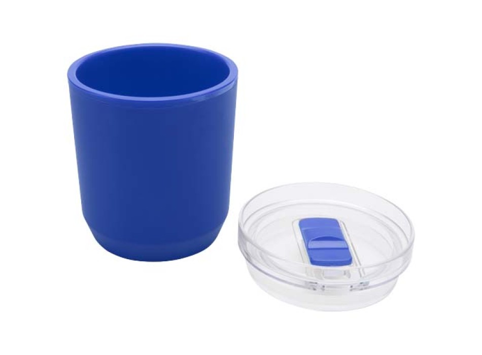 Bicchiere a doppia parete in plastica riciclata da 180 ml Hudson