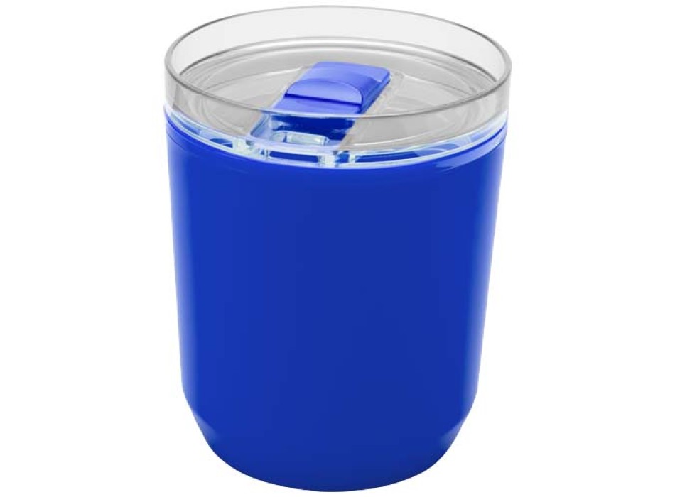 Bicchiere a doppia parete in plastica riciclata da 180 ml Hudson