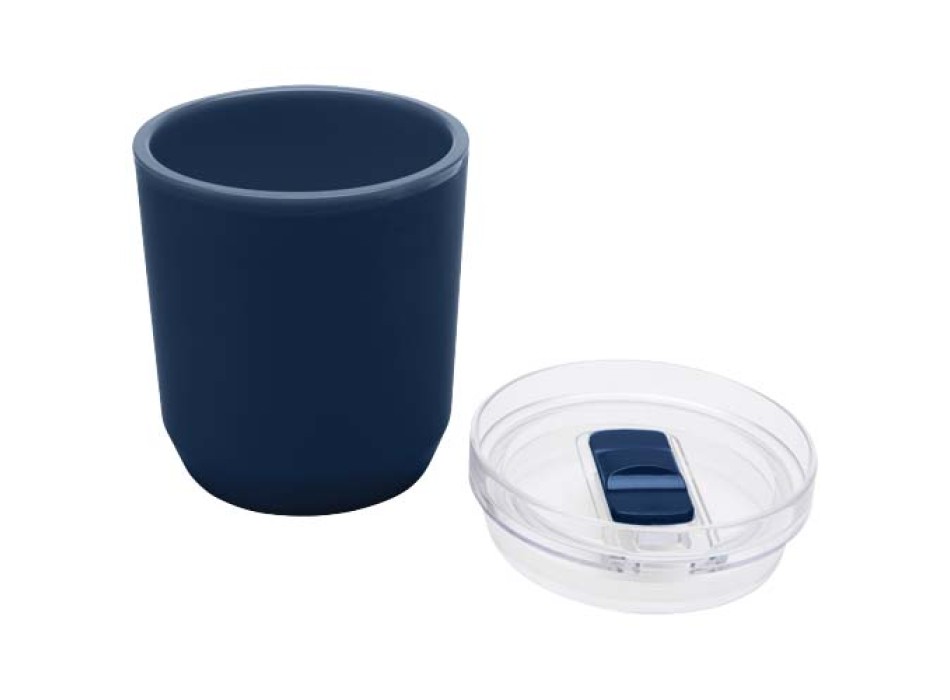 Bicchiere a doppia parete in plastica riciclata da 180 ml Hudson
