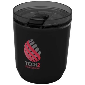 Bicchiere a doppia parete in plastica riciclata da 180 ml Hudson