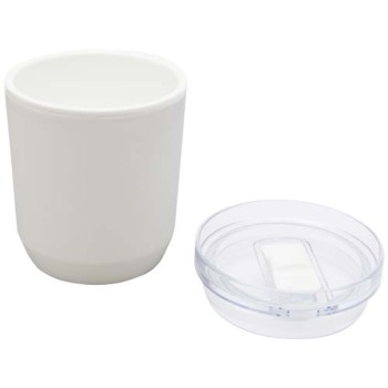 Bicchiere a doppia parete in plastica riciclata da 180 ml Hudson
