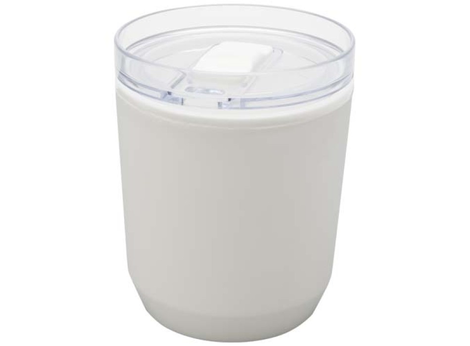 Bicchiere a doppia parete in plastica riciclata da 180 ml Hudson