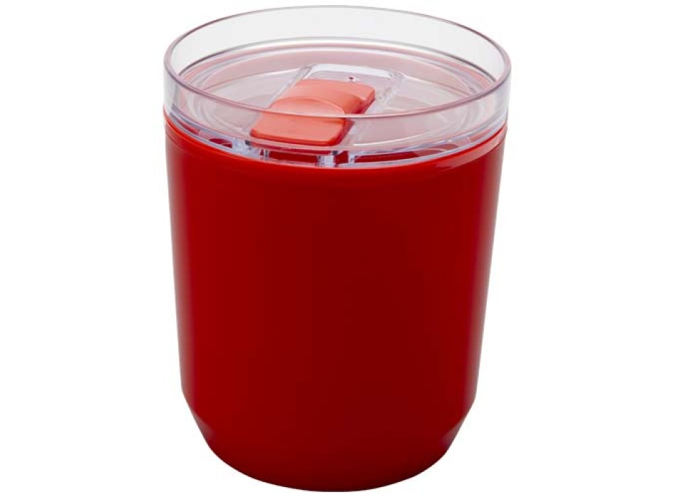 Bicchiere a doppia parete in plastica riciclata da 180 ml Hudson