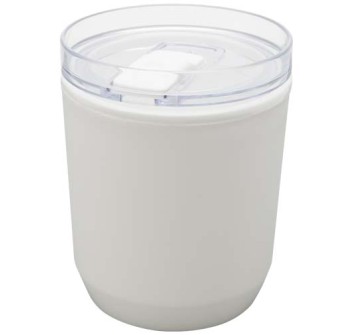Bicchiere a doppia parete in plastica riciclata da 180 ml Hudson