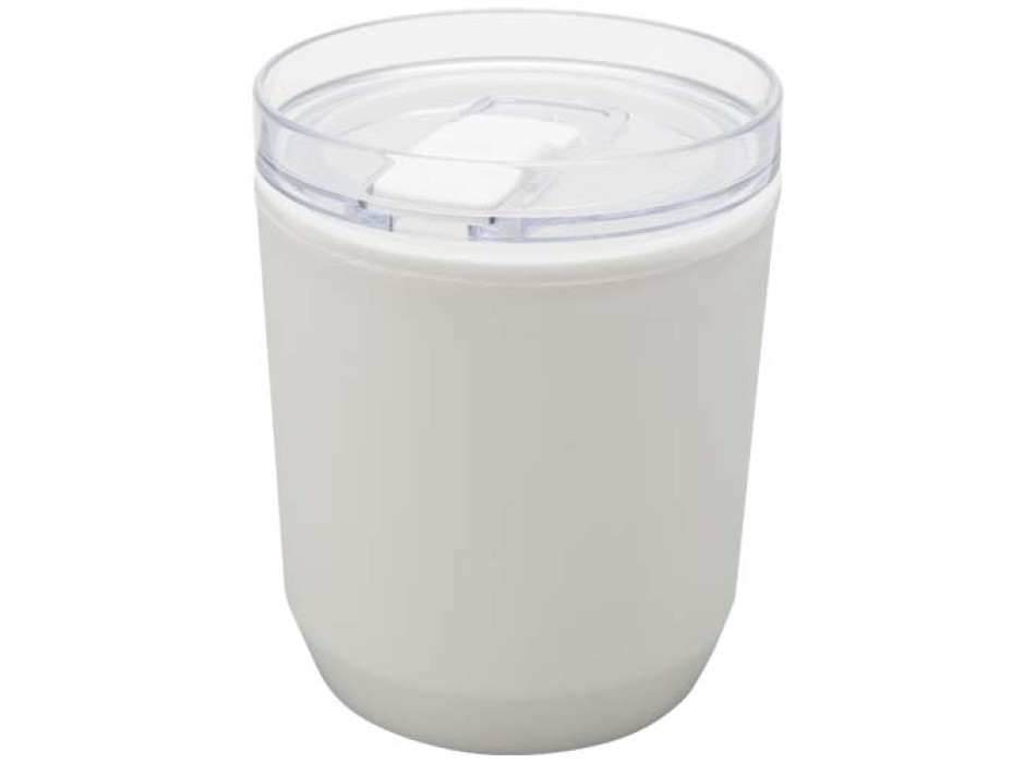 Bicchiere a doppia parete in plastica riciclata da 180 ml Hudson