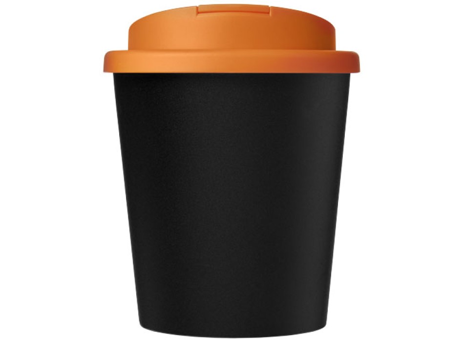 Bicchiere Americano® Espresso Eco da 250 ml in materiale riciclato con coperchio a prova di perdita