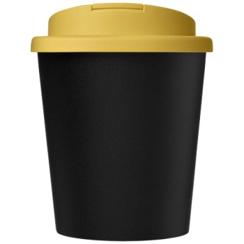 Bicchiere Americano® Espresso Eco da 250 ml in materiale riciclato con coperchio a prova di perdita