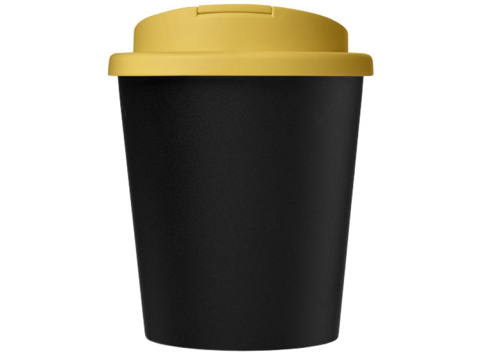 Bicchiere Americano® Espresso Eco da 250 ml in materiale riciclato con coperchio a prova di perdita