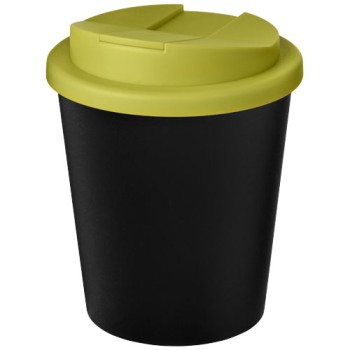 Bicchiere Americano® Espresso Eco da 250 ml in materiale riciclato con coperchio a prova di perdita