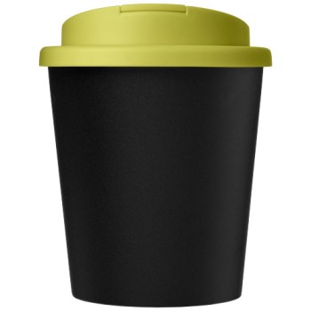 Bicchiere Americano® Espresso Eco da 250 ml in materiale riciclato con coperchio a prova di perdita