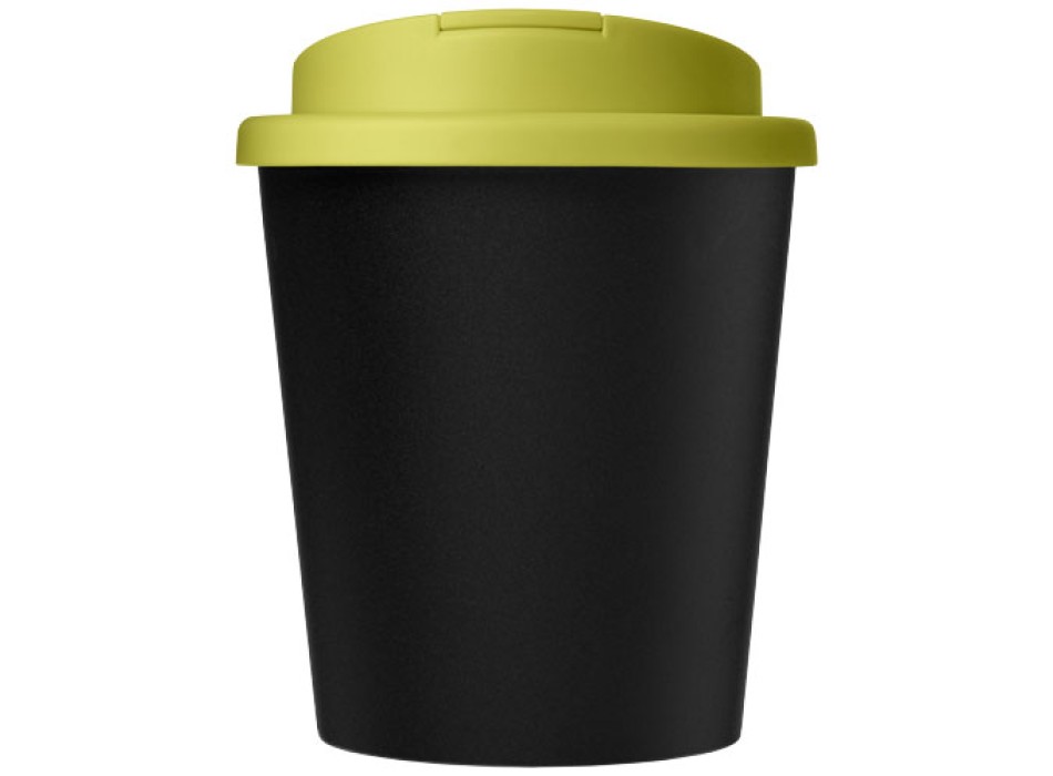 Bicchiere Americano® Espresso Eco da 250 ml in materiale riciclato con coperchio a prova di perdita