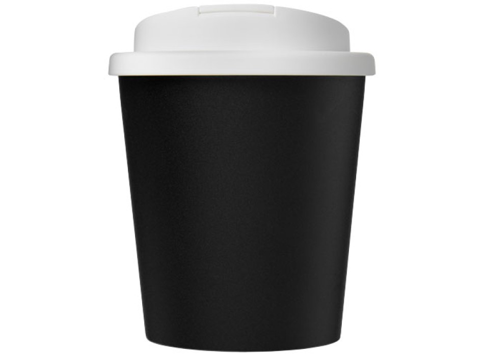 Bicchiere Americano® Espresso Eco da 250 ml in materiale riciclato con coperchio a prova di perdita
