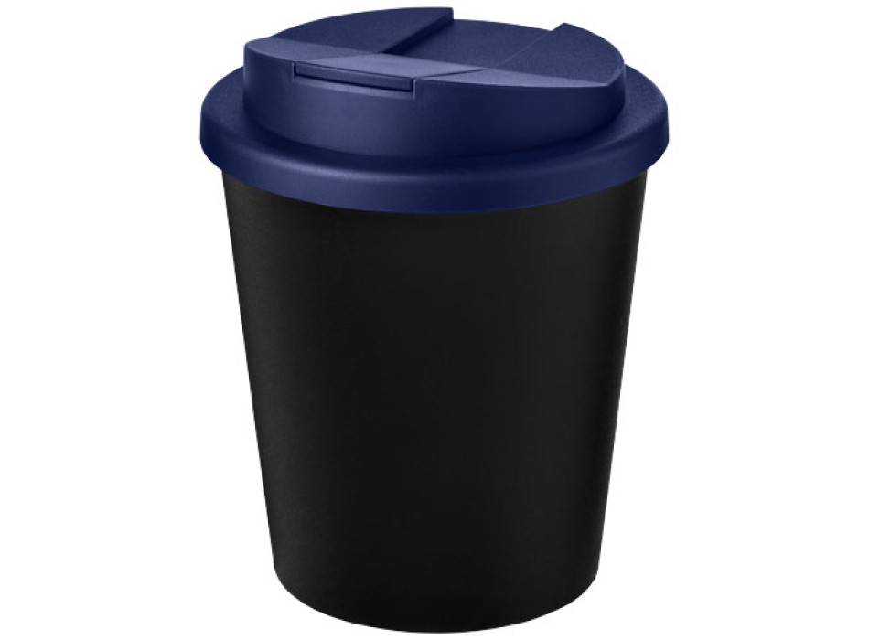 Bicchiere Americano® Espresso Eco da 250 ml in materiale riciclato con coperchio a prova di perdita