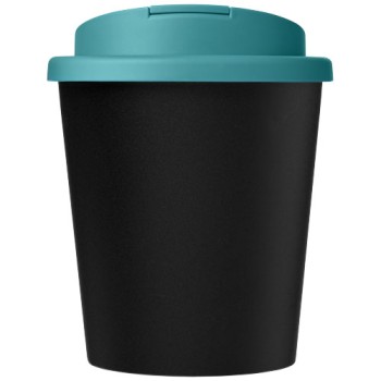 Bicchiere Americano® Espresso Eco da 250 ml in materiale riciclato con coperchio a prova di perdita