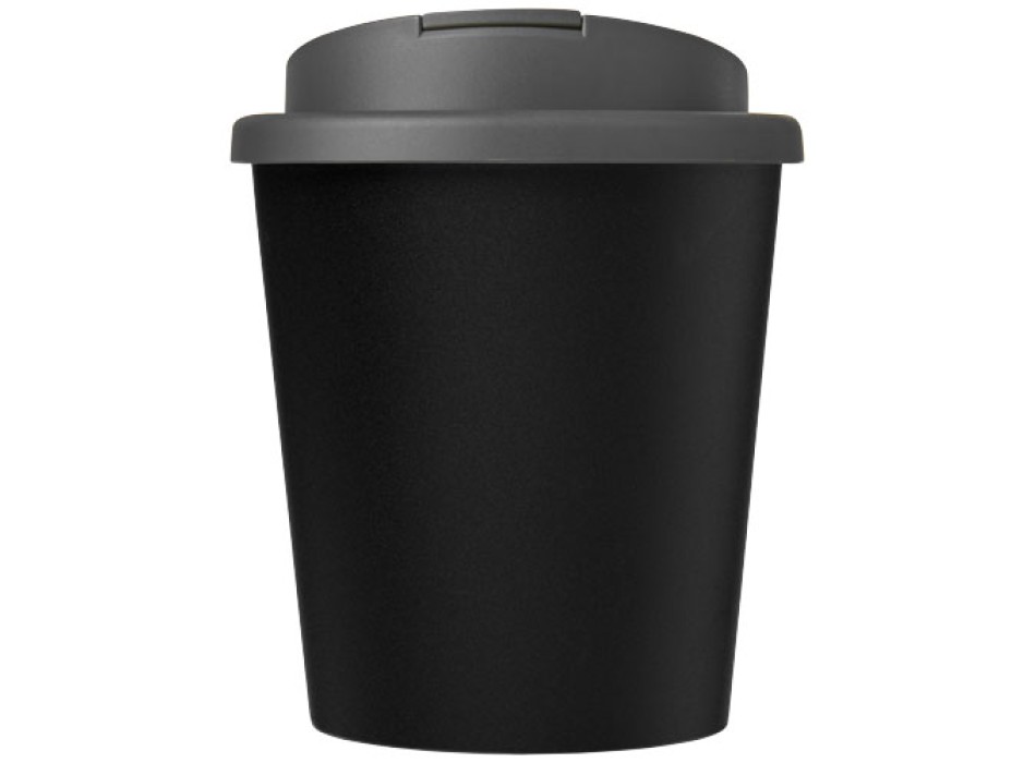 Bicchiere Americano® Espresso Eco da 250 ml in materiale riciclato con coperchio a prova di perdita