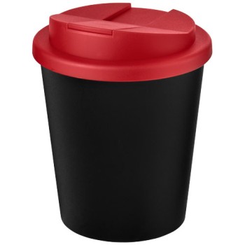 Bicchiere Americano® Espresso Eco da 250 ml in materiale riciclato con coperchio a prova di perdita