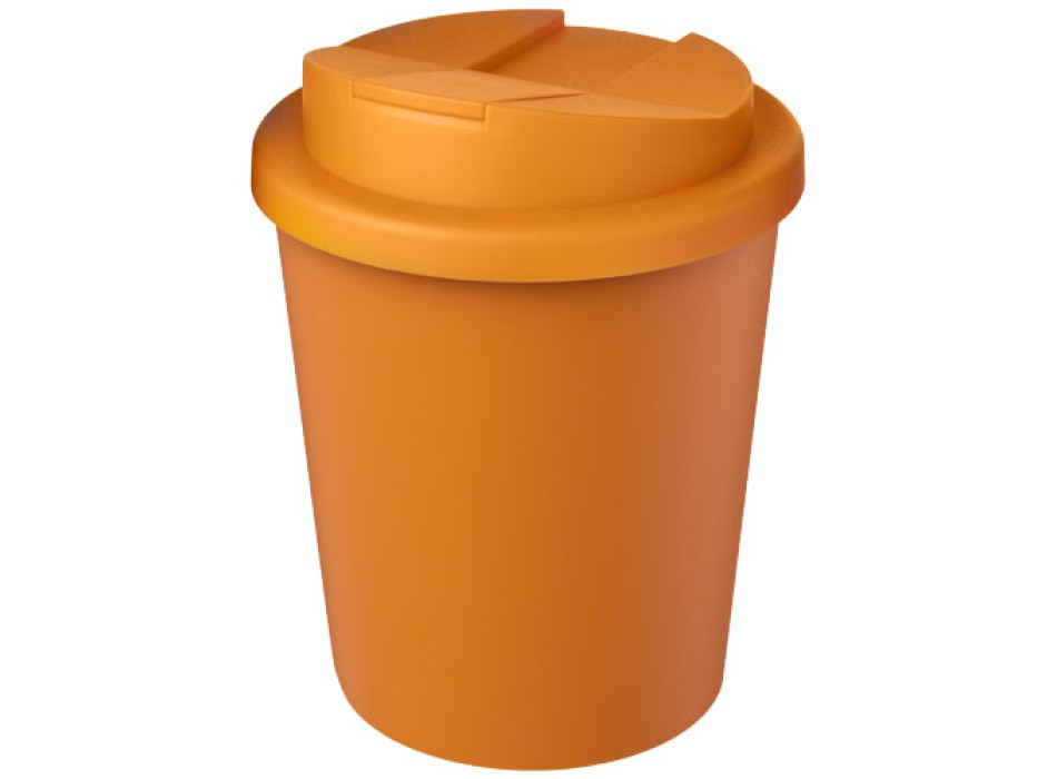 Bicchiere Americano® Espresso Eco da 250 ml in materiale riciclato con coperchio a prova di perdita