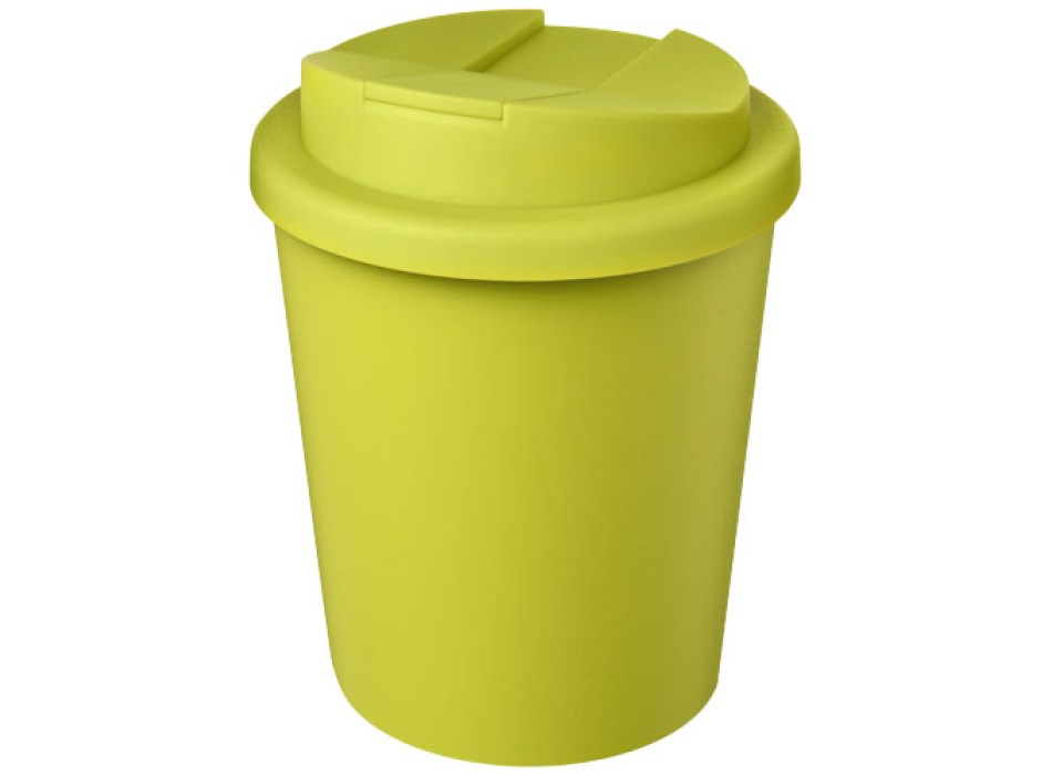 Bicchiere Americano® Espresso Eco da 250 ml in materiale riciclato con coperchio a prova di perdita