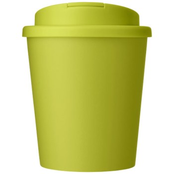 Bicchiere Americano® Espresso Eco da 250 ml in materiale riciclato con coperchio a prova di perdita