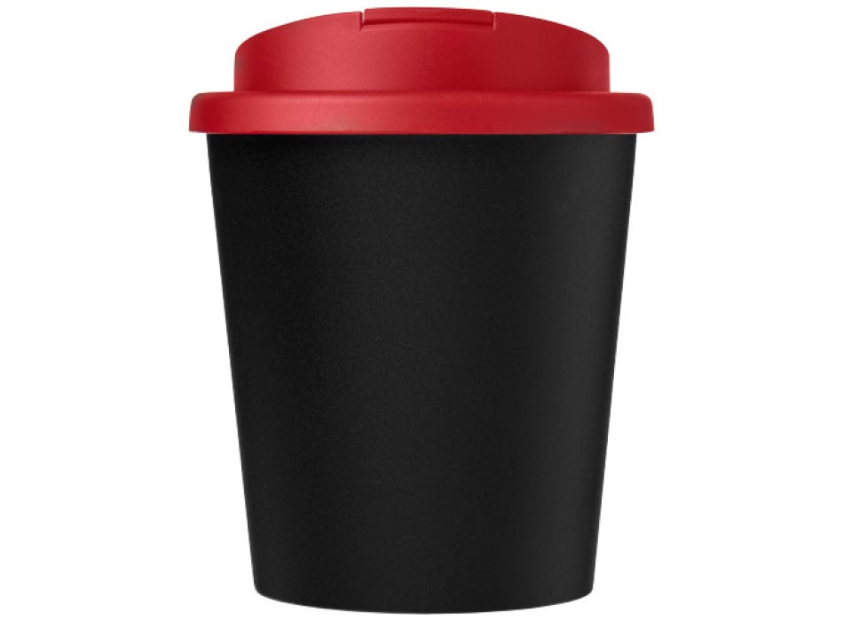 Bicchiere Americano® Espresso Eco da 250 ml in materiale riciclato con coperchio a prova di perdita