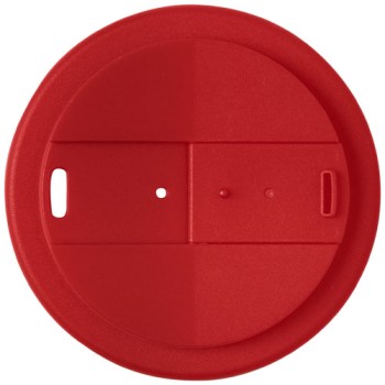 Bicchiere Americano® Espresso Eco da 250 ml in materiale riciclato con coperchio a prova di perdita