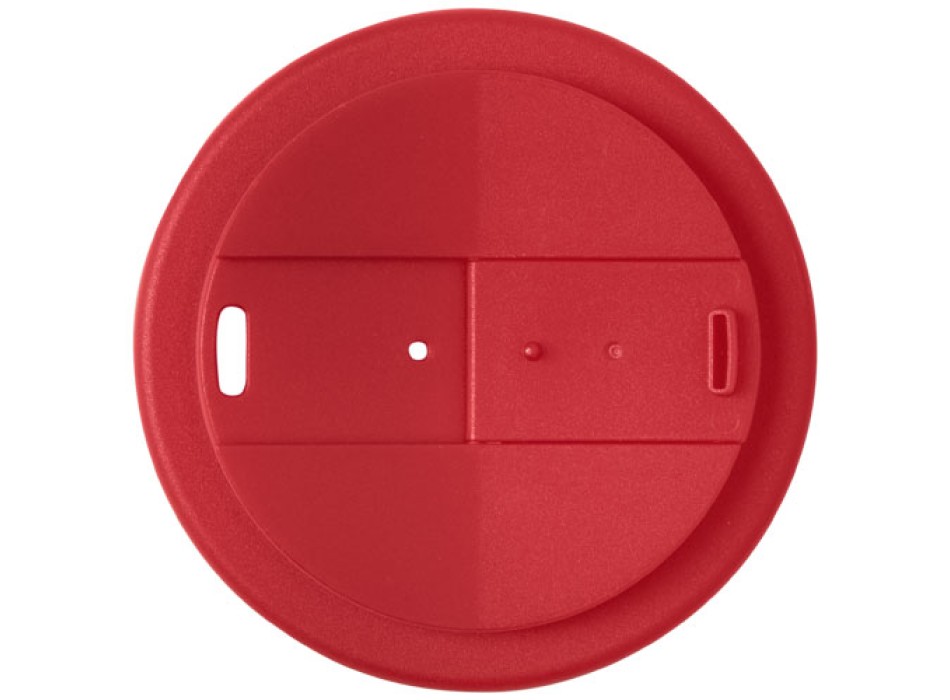 Bicchiere Americano® Espresso Eco da 250 ml in materiale riciclato con coperchio a prova di perdita