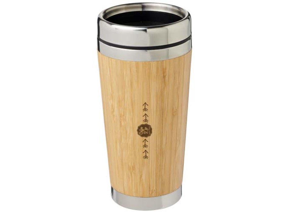 Bicchiere Bambus da 450 ml con esterno in bambù