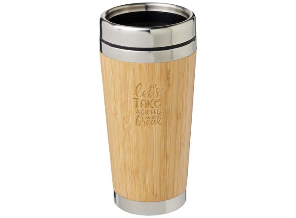 Bicchiere Bambus da 450 ml con esterno in bambù