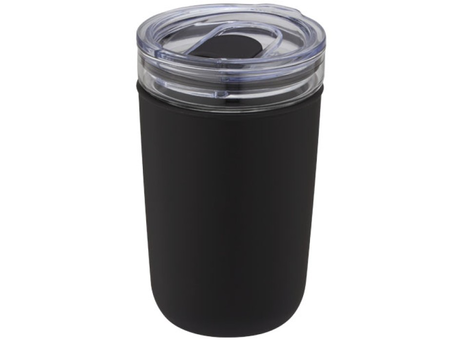 Bicchiere Bello da 420 ml in vetro con parete esterna in plastica riciclata