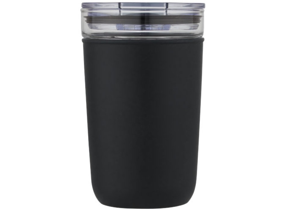 Bicchiere Bello da 420 ml in vetro con parete esterna in plastica riciclata