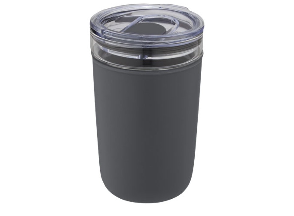 Bicchiere Bello da 420 ml in vetro con parete esterna in plastica riciclata