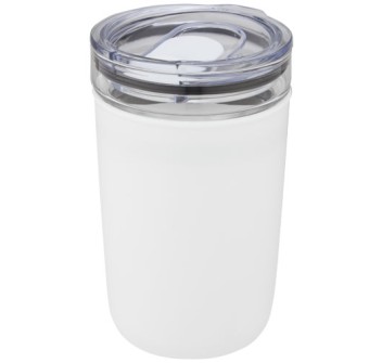 Bicchiere Bello da 420 ml in vetro con parete esterna in plastica riciclata