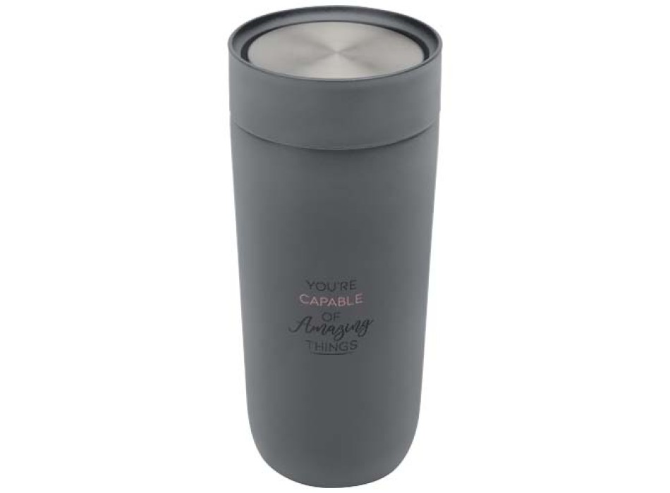 Bicchiere in acciaio inox certificato RCS da 350 ml Camden con rivestimento in ceramica
