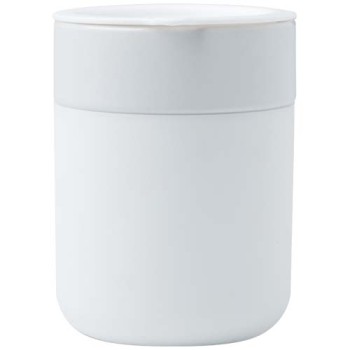 Bicchiere in ceramica con involucro in silicone e coperchio in plastica da 330 ml Java