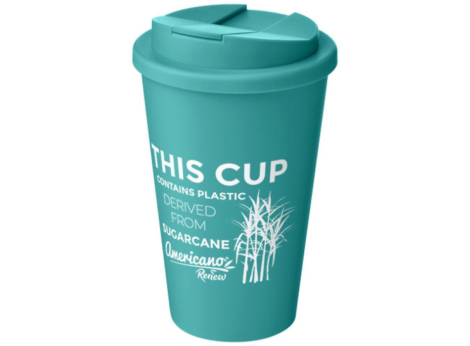 Bicchiere termico Americano®­­ Renew da 350 ml con coperchio ermetico