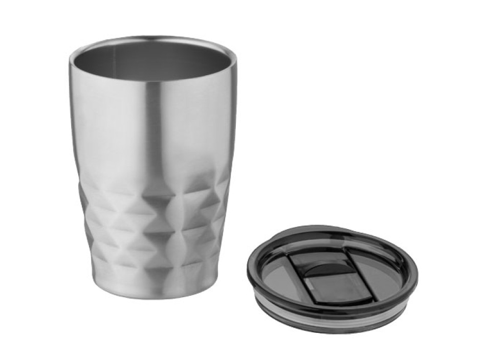 Bicchiere termico con isolamento sottovuoto Geo da 350 ml