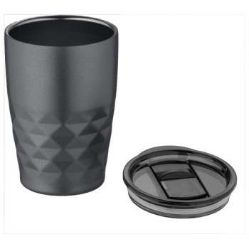Bicchiere termico con isolamento sottovuoto Geo da 350 ml