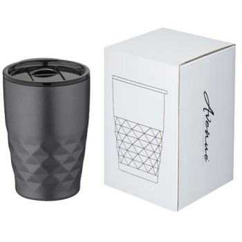 Bicchiere termico con isolamento sottovuoto Geo da 350 ml