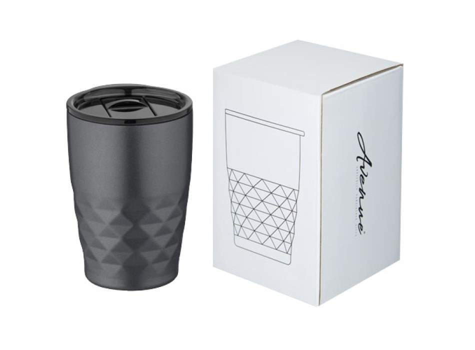 Bicchiere termico con isolamento sottovuoto Geo da 350 ml