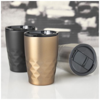 Bicchiere termico con isolamento sottovuoto Geo da 350 ml