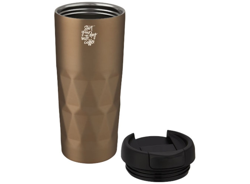 Bicchiere termico da 450 ml con isolamento sottovuoto in rame Prism