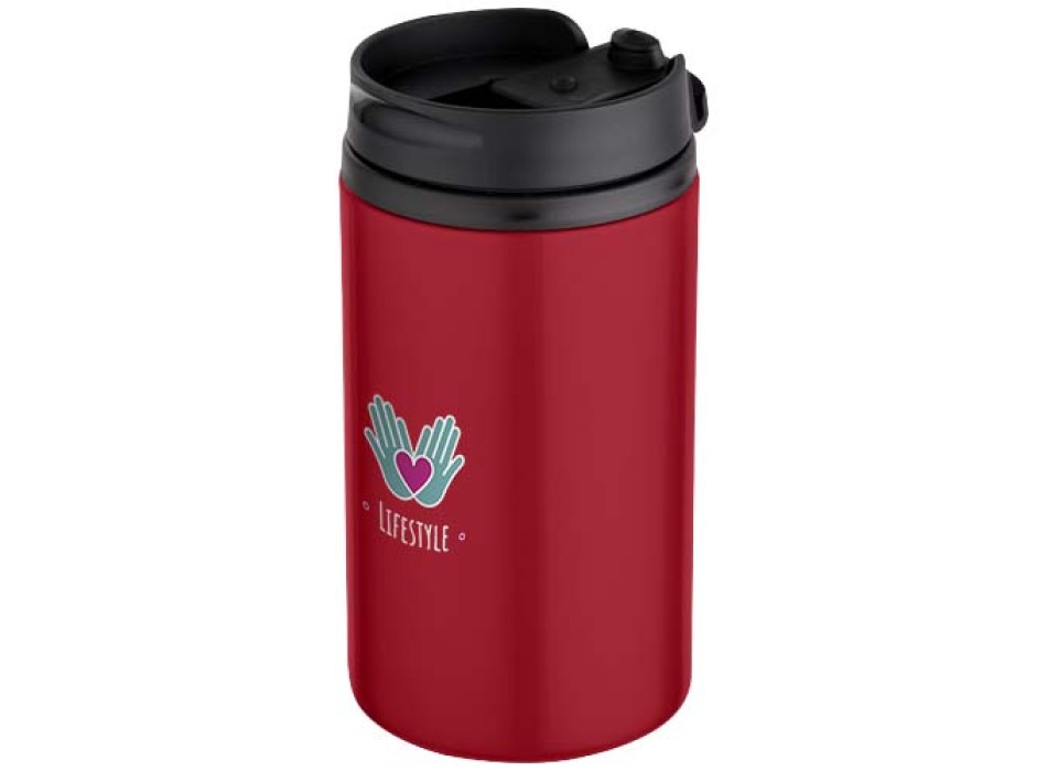 Bicchiere termico in acciaio inossidabile riciclato certificato RCS da 250 ml Mojave