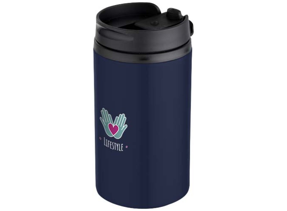 Bicchiere termico in acciaio inossidabile riciclato certificato RCS da 250 ml Mojave