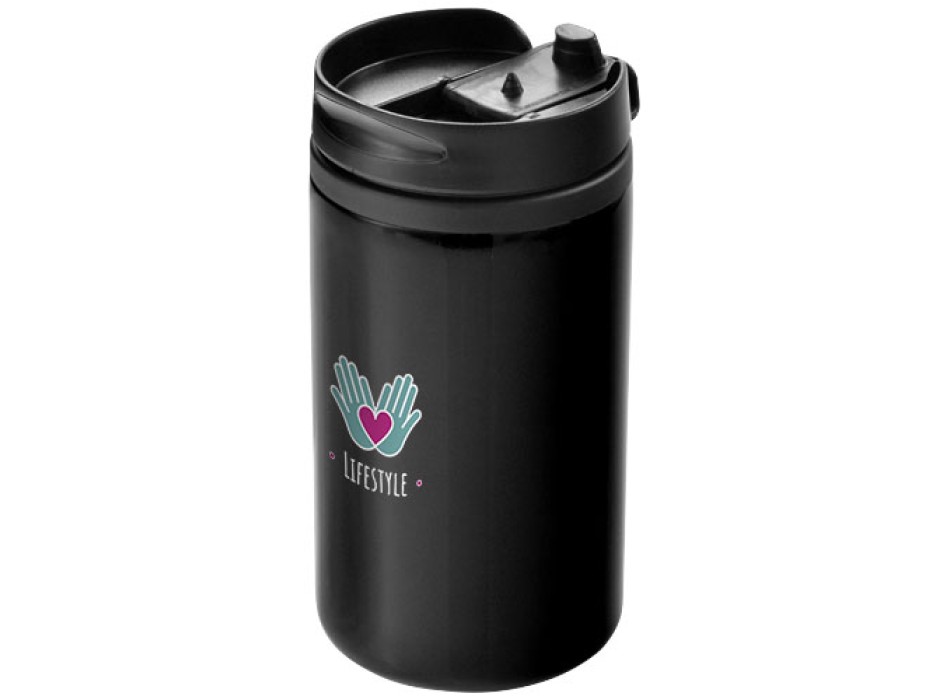 Bicchiere termico in acciaio inossidabile riciclato certificato RCS da 250 ml Mojave